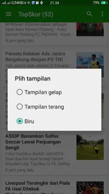 Berita Bola android App screenshot 3